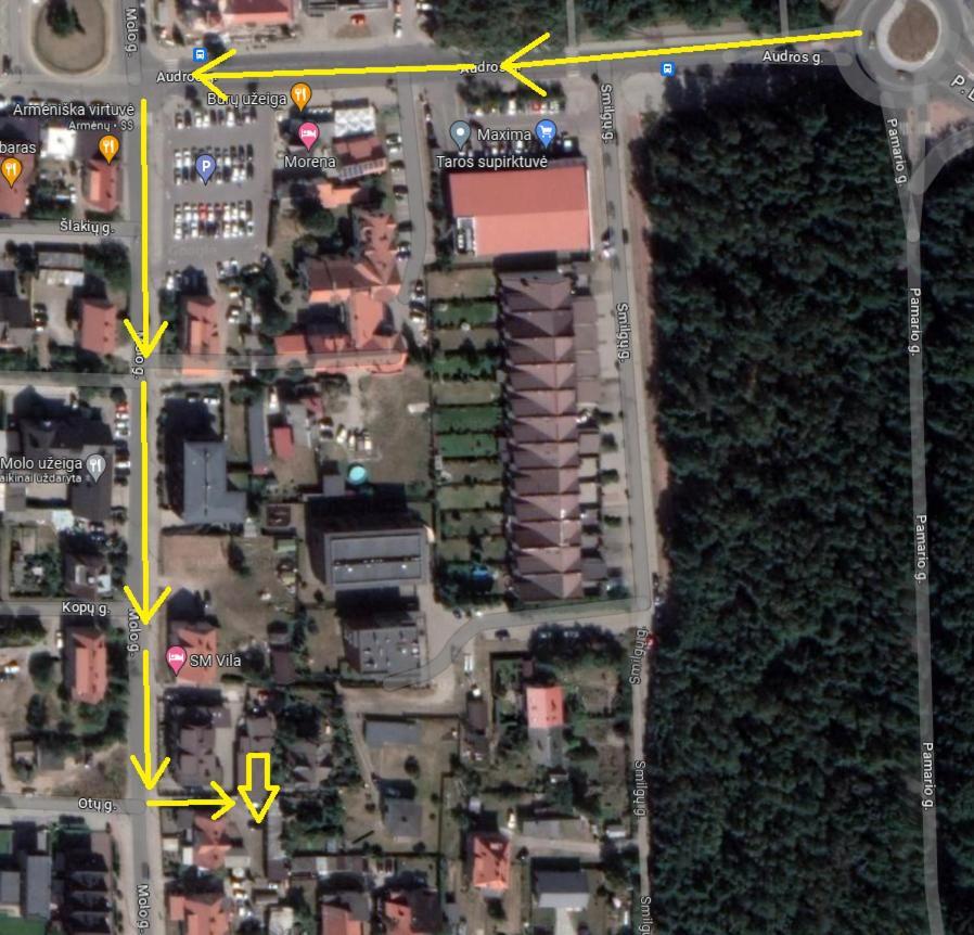 Apartmán Prie Juros Klaipėda Exteriér fotografie